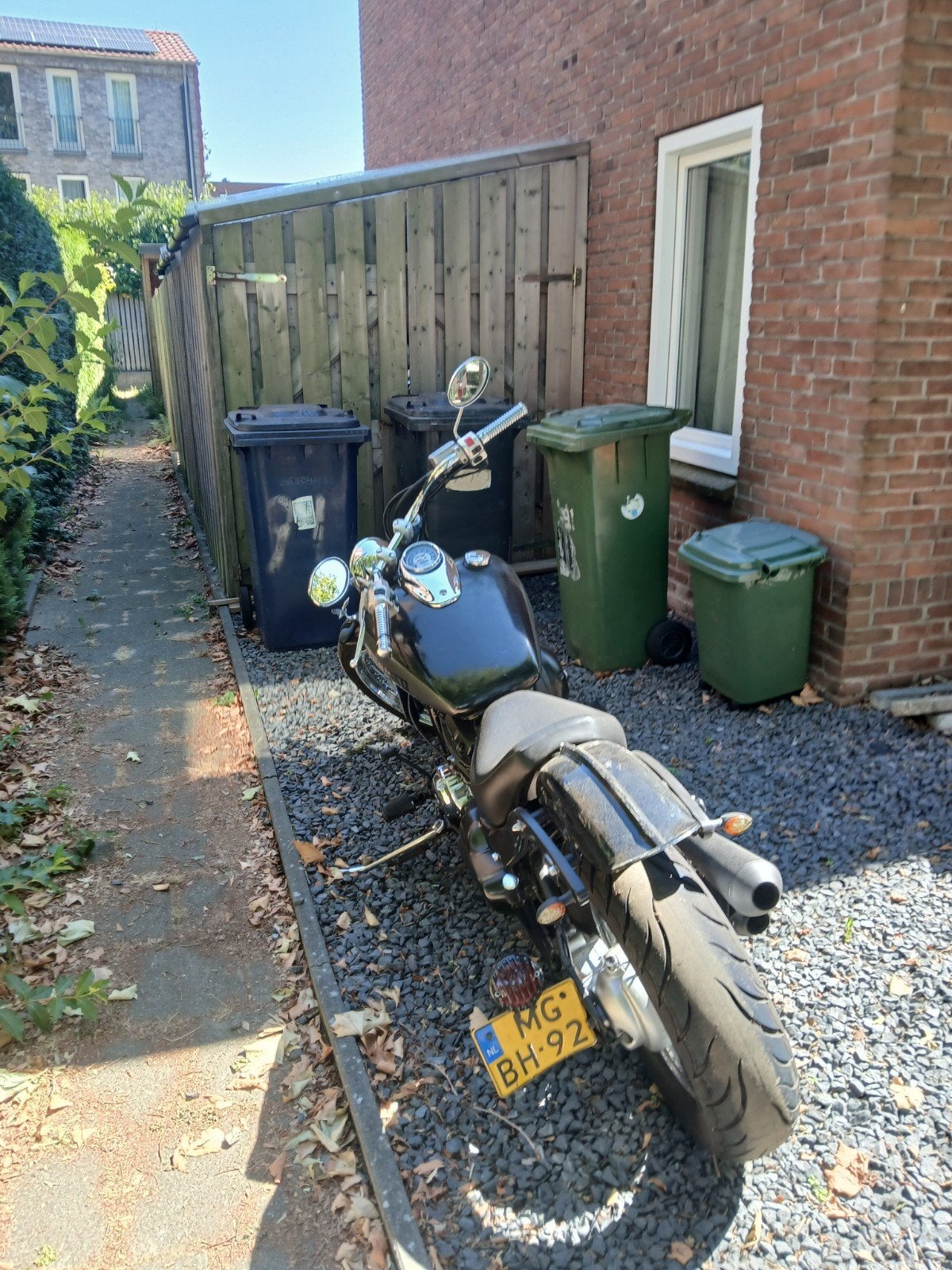 yamaha 650 dragstar, Ophalen, Gebruikt