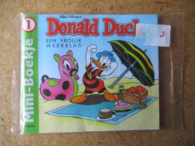 adv7722 mini-boekje 1 donald duck 2, Eén stripboek, Ophalen, Gelezen