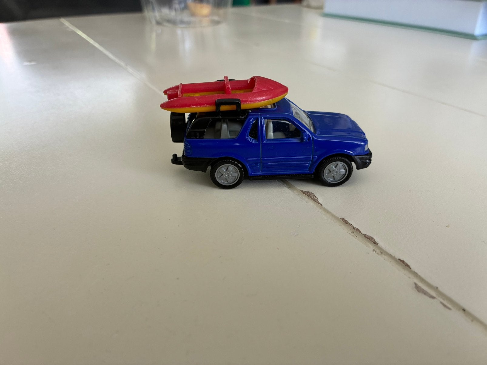 Siku Opel Frontera met bootje, Ophalen of Verzenden, Zo goed als nieuw, Auto