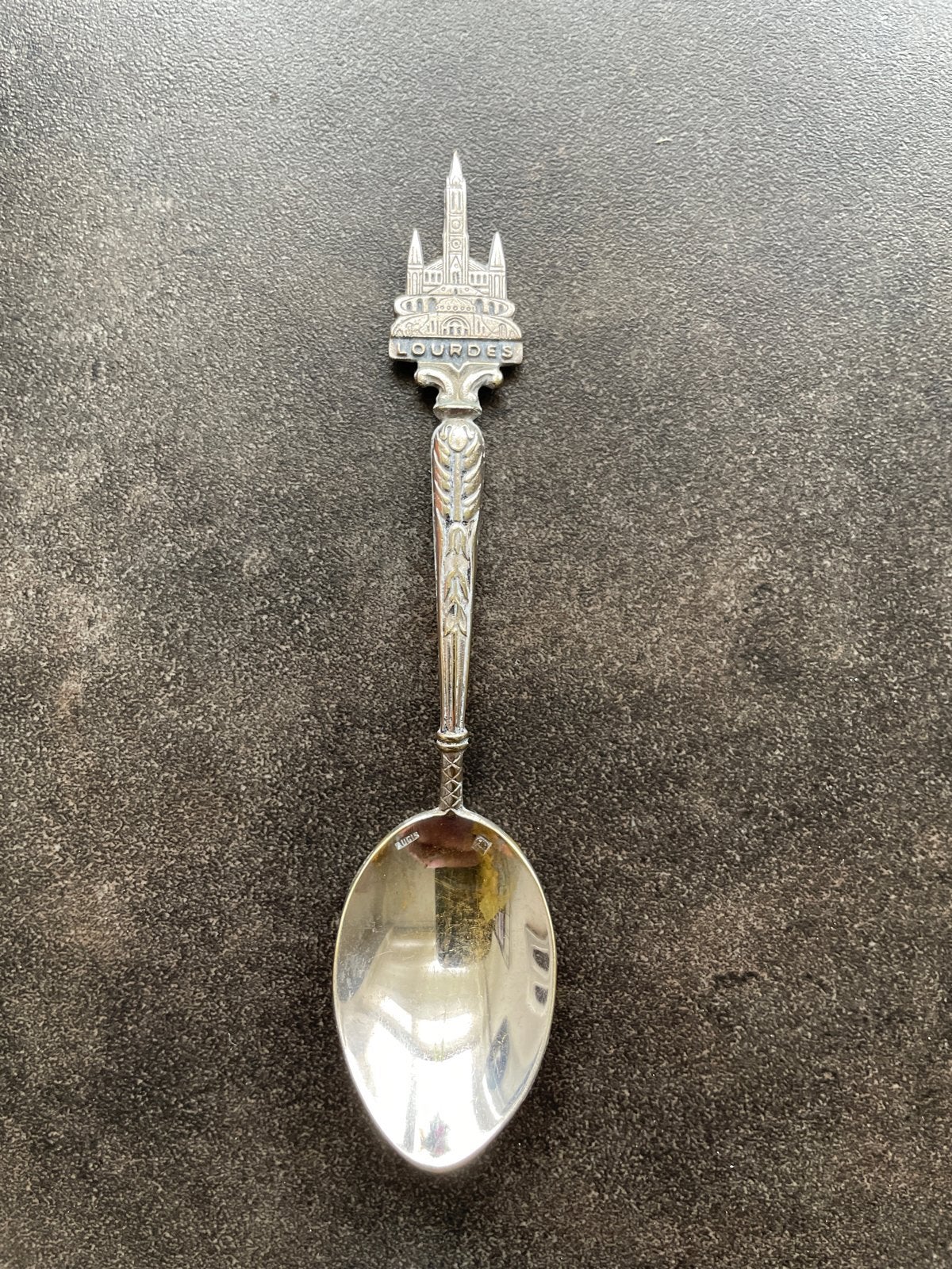 Vintage Lourdes Souvenir Lepel - Zilverkleurig, Ophalen of Verzenden