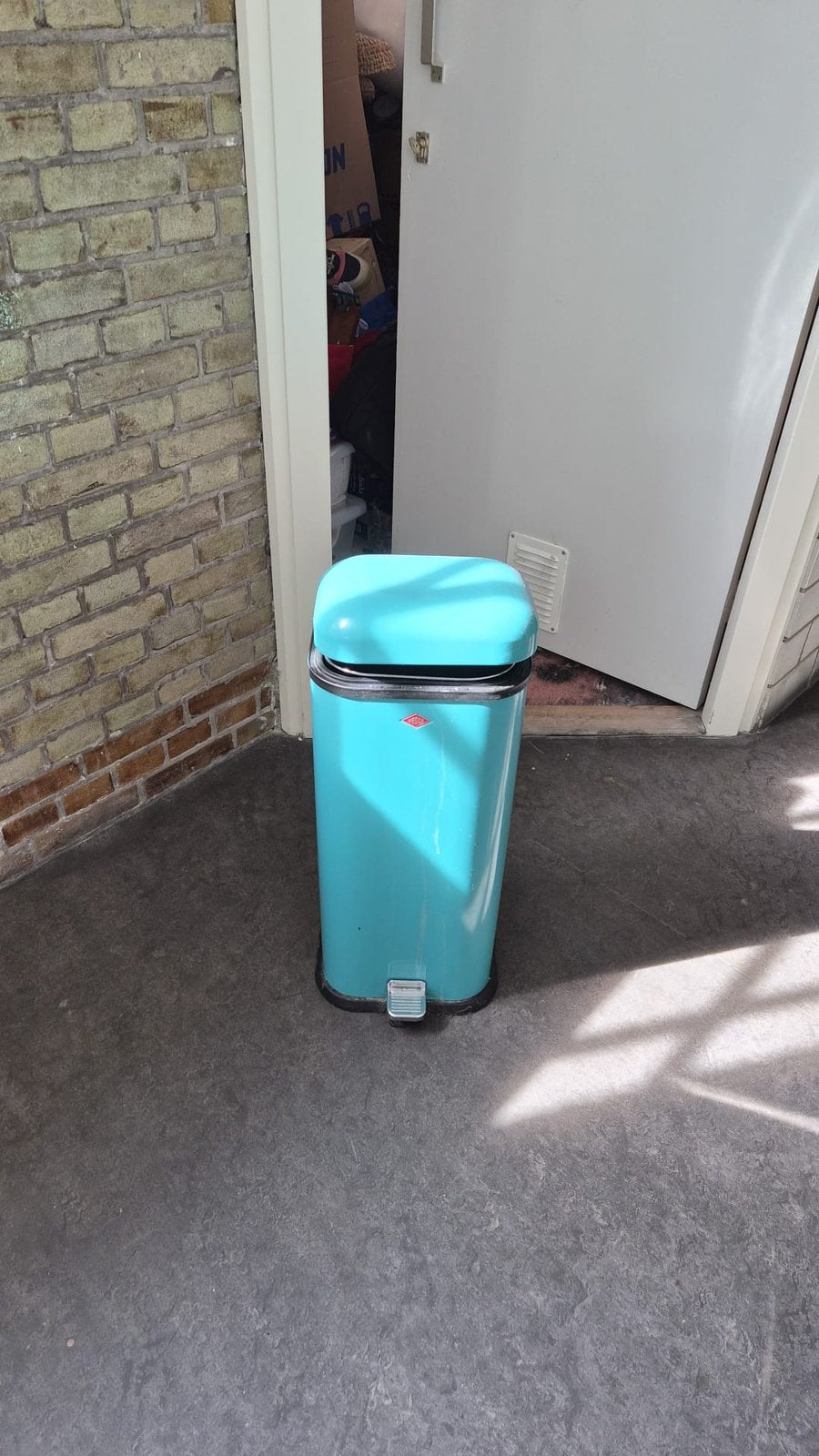 Wesco prullenbak, 50 tot 75 cm, 40 liter of meer, Ophalen of Verzenden, Zo goed als nieuw