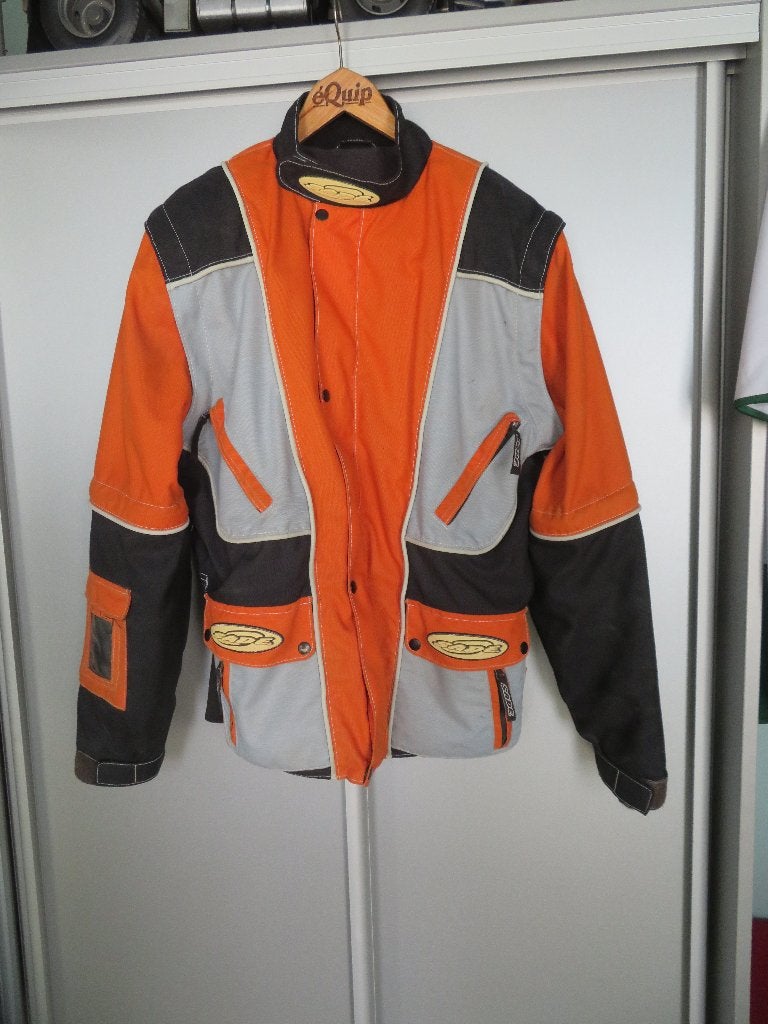 Enduro off road jas Maat L met veel bescherming, Motoren, Kleding | Motorkleding, Ophalen of Verzenden, Tweedehands, Dames, Jas | textiel