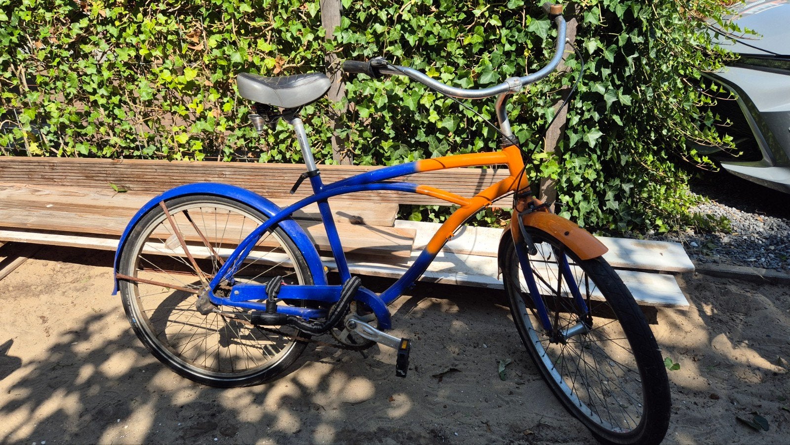 leuke stoere hippe beachcruiser te koop 3 versnellingen, Ophalen, Gebruikt, Staal