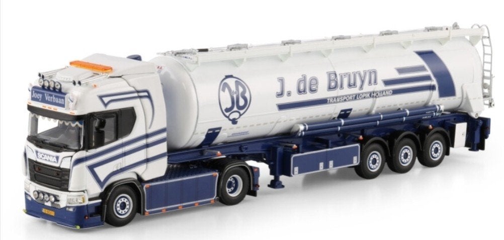 WSI SCANIA + BULK TRAILER - DE BRUYN - JOEY VERBAAN, Wsi, ., Nieuw, Ophalen of Verzenden