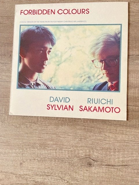 MAXI Sylvian, Sakamoto - Forbidden Colours - 1983, Ophalen of Verzenden, Zo goed als nieuw, Pop