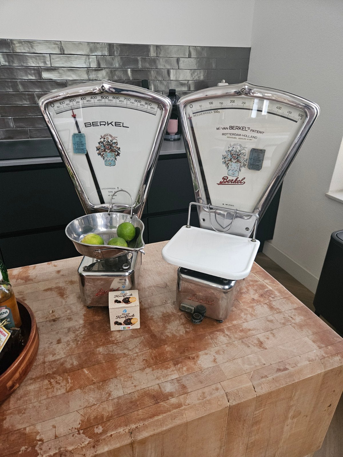 Berkel weegschalen (Type B) en oude snijmachines Gezocht, Ophalen of Verzenden