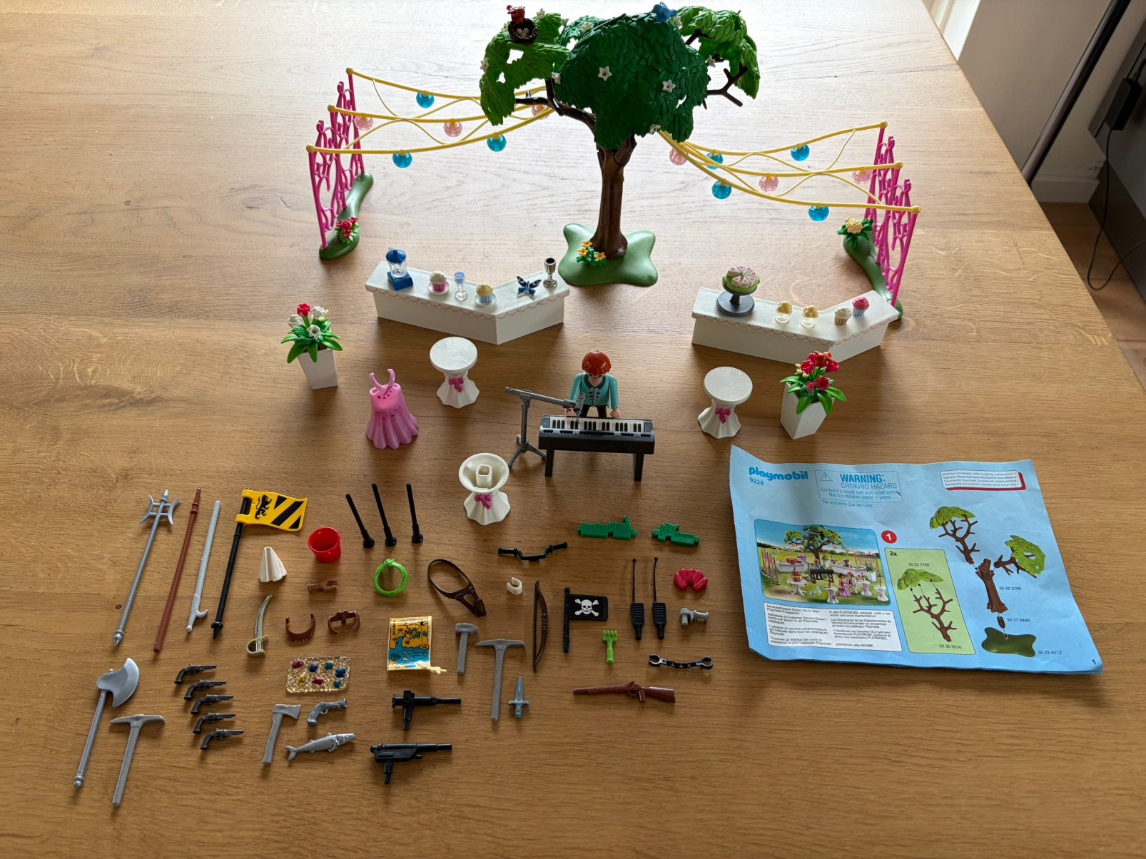 Playmobil 9228 bruiloft, piraten, geweer, zwaard, accessoire, Ophalen of Verzenden, Zo goed als nieuw