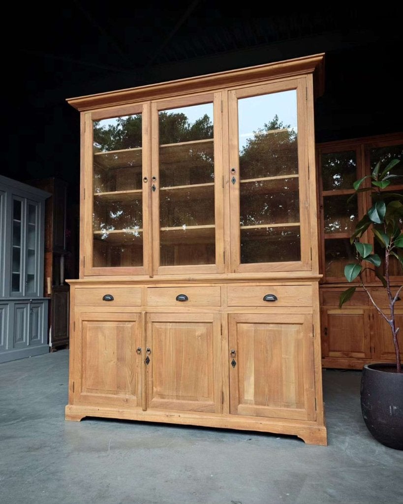Prachtige teakhouten buffetkast | Servieskast teak #0496, Huis en Inrichting, Kasten | Buffetkasten, Gebruikt, Met deur(en), -