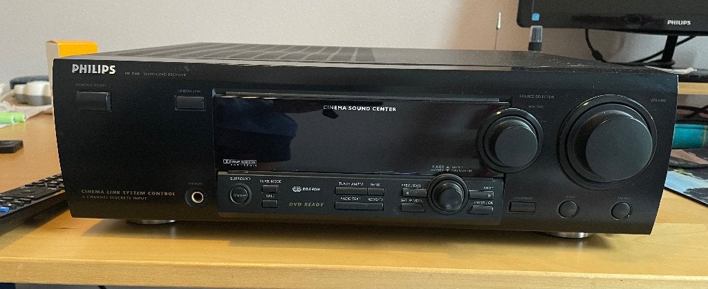 Philips FR740 Cinema Sound Center, Gebruikt, 120 watt of meer, Ophalen, Overige merken