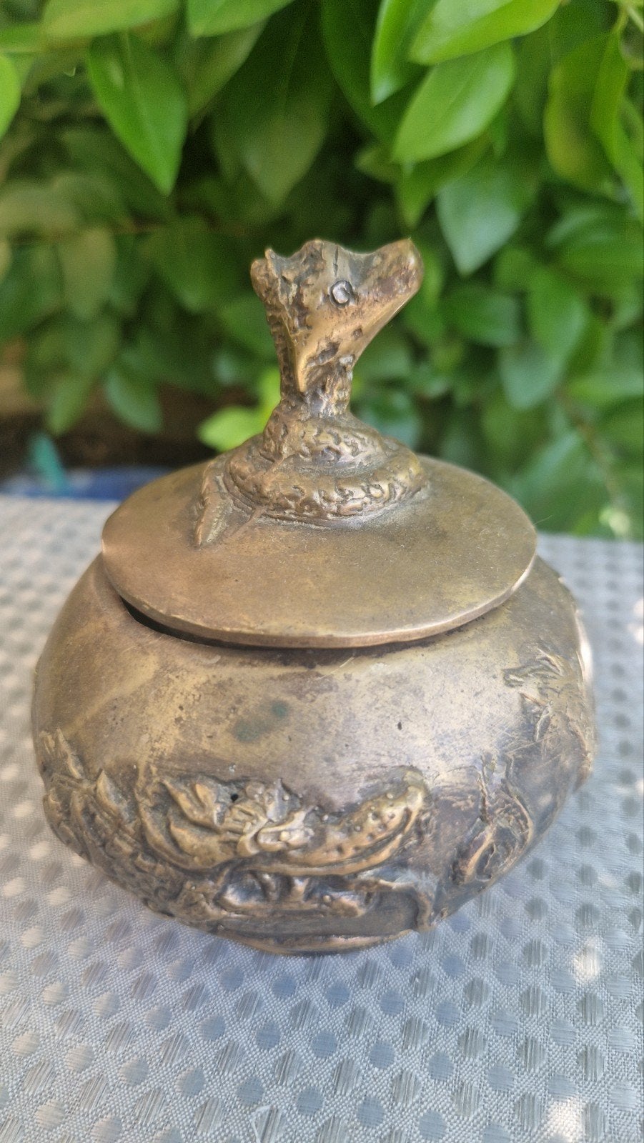Pot met deksel(India), Antiek en Kunst, Ophalen of Verzenden