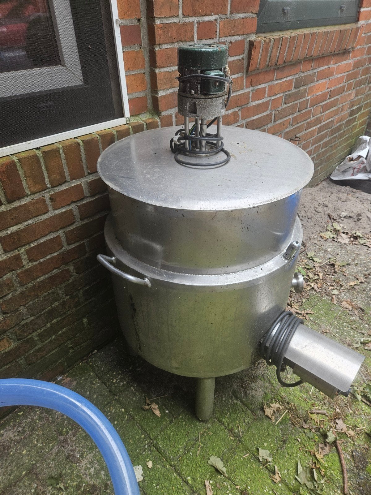 Kookketel glycerine rvs horeca, Ophalen