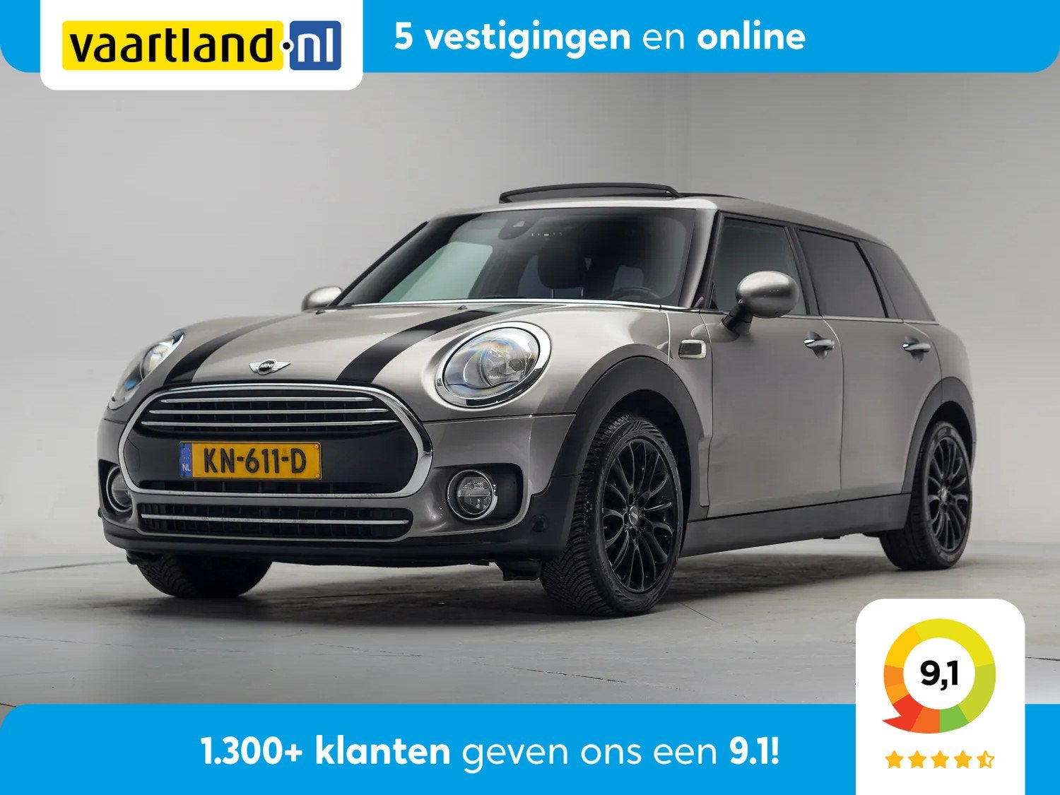 MINI Clubman 1.5 Pepper Business [ Panorama Navi Clima PDC K, Auto's, Clubman, Handgeschakeld, 19 km/l, 3 cilinders