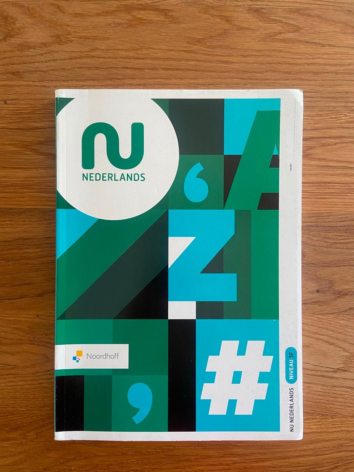 NU Nederlands Niveau 3F - Leerwerkboek, Boeken, Ophalen of Verzenden, Alpha, Zo goed als nieuw, Niet van toepassing