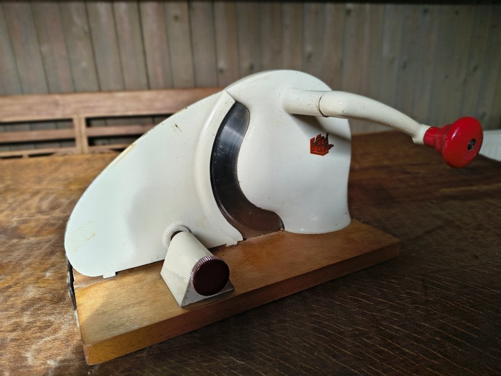 Oude snijmachine, Antiek en Kunst, Ophalen