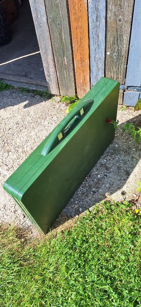 picknicktafel groen, Ophalen, Overige materialen, Gebruikt, Vierkant
