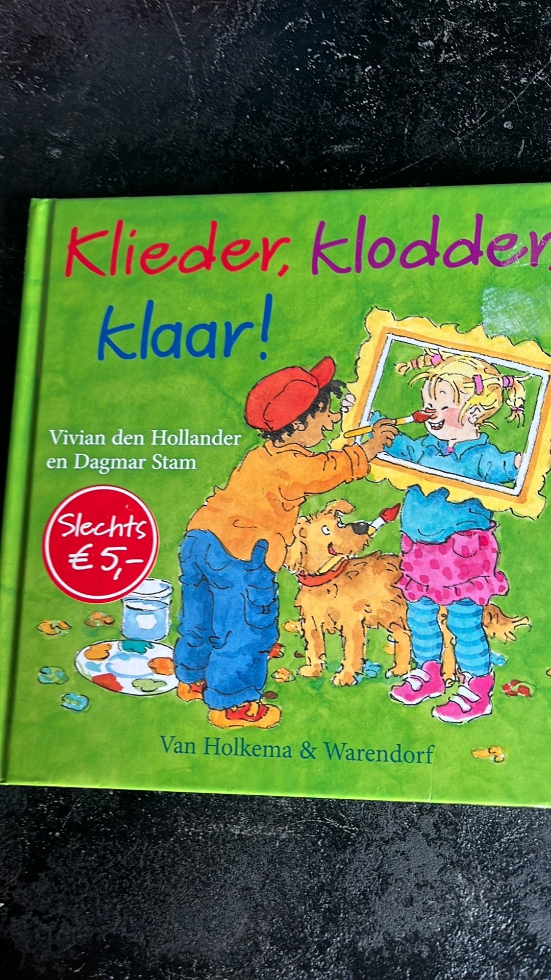 Klieder, klodder, klaar!, Verzenden, Zo goed als nieuw, 3 tot 4 jaar