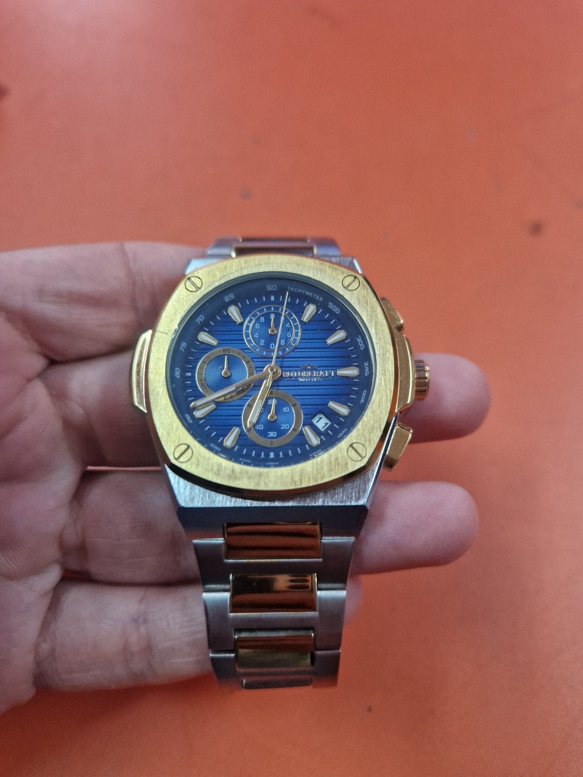 Rotorcraft Arcade Herenhorloge - Nieuw, Ophalen of Verzenden, Nieuw, Staal, Overige merken