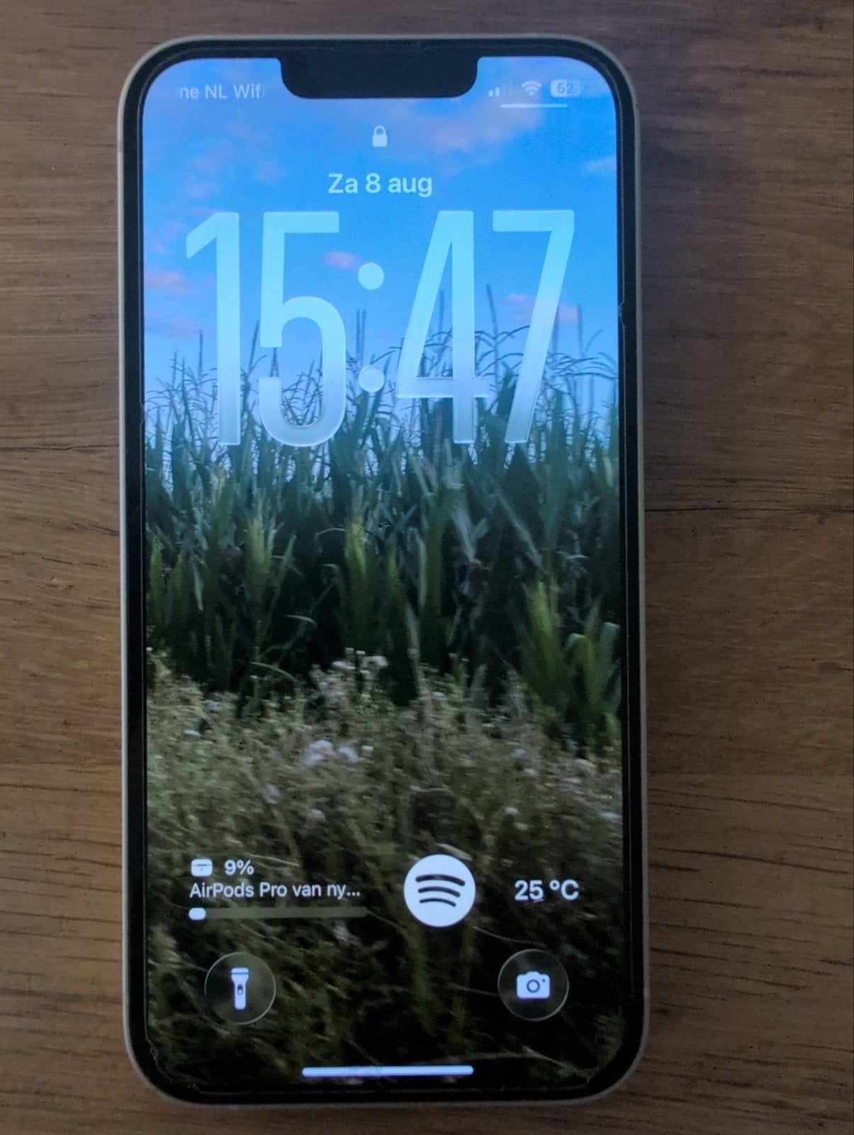 iPhone 13 Starlight 256GB - Zo goed als nieuw, 256 GB, Wit, IPhone 13, Ophalen of Verzenden
