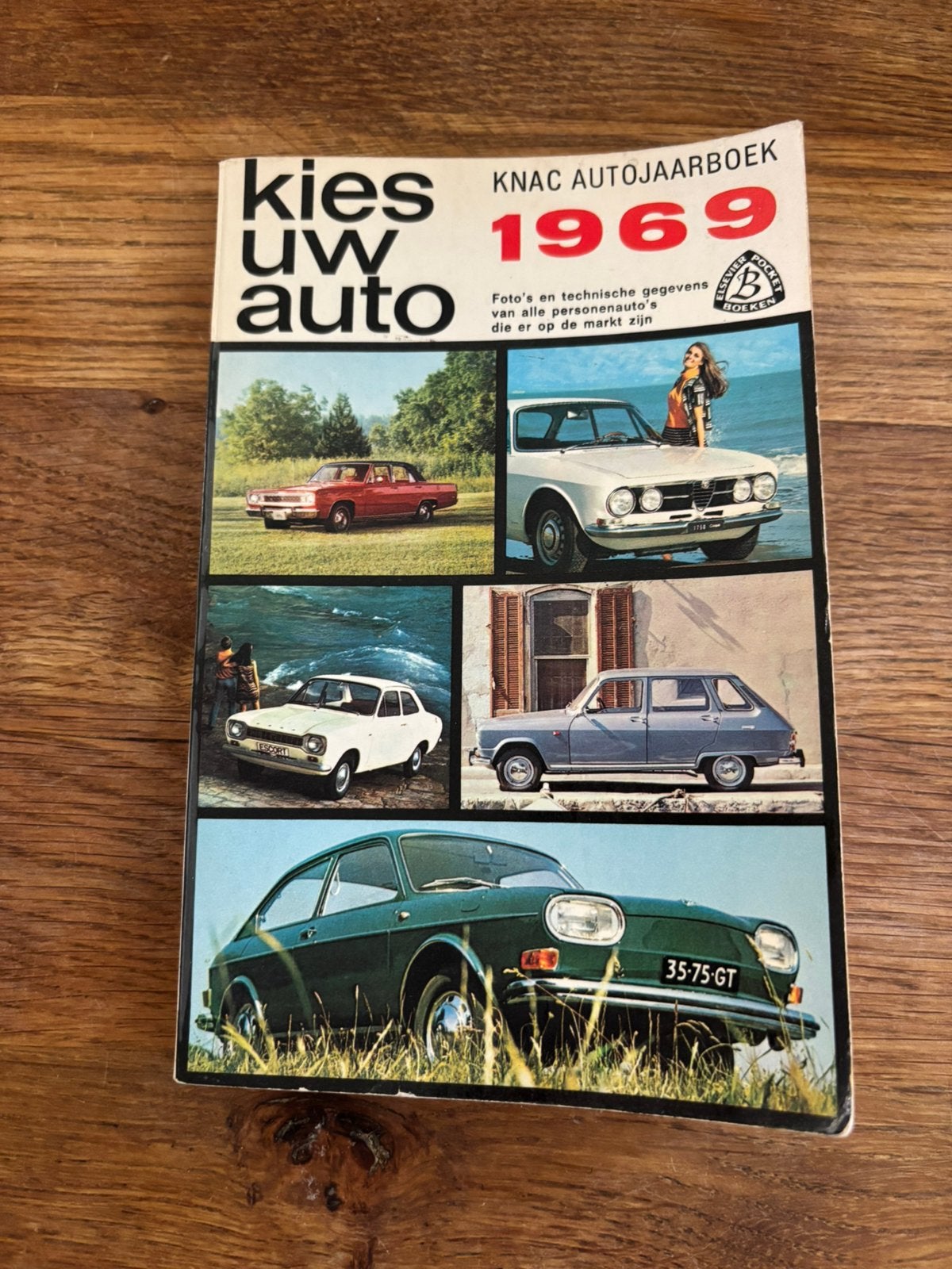 KNAC kies uw auto 1969, Ophalen of Verzenden, Gelezen, Algemeen