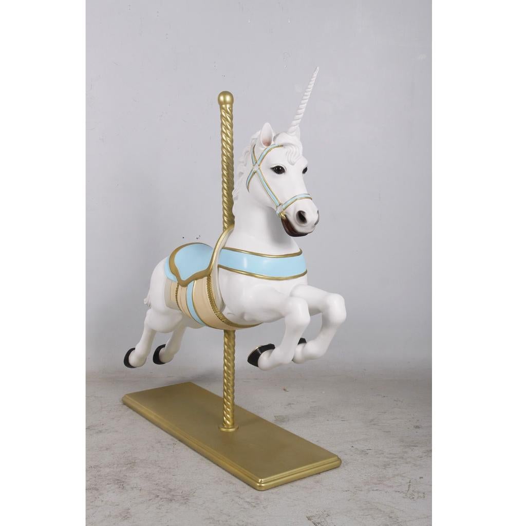 Carousel Horse Unicorn – Paard Hoogte 145 cm, Ophalen, Nieuw, Overige soorten, Overige typen