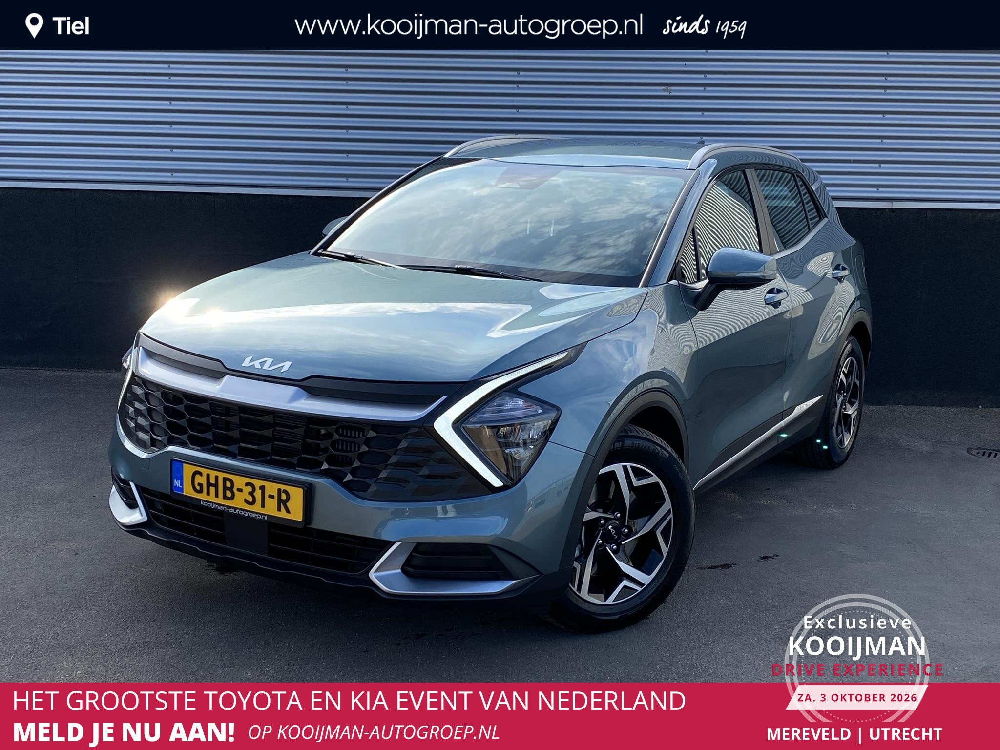 Kia Sportage 1.6 T-GDi MHEV ComfortLine Trekhaak, Navigatie,, Auto's, Voorwielaandrijving, Gebruikt, Euro 6, 4 cilinders
