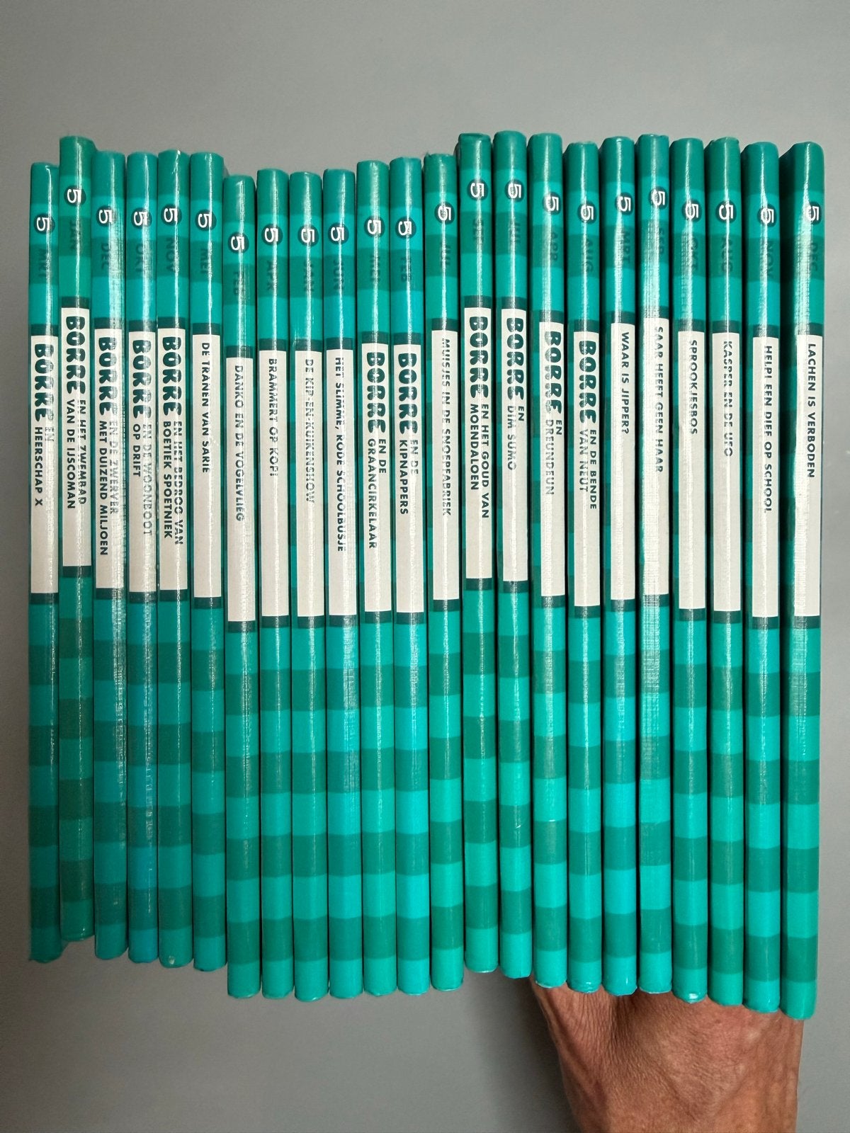 Borre boekjes 23x serie 5, Ophalen, Gelezen, Fictie
