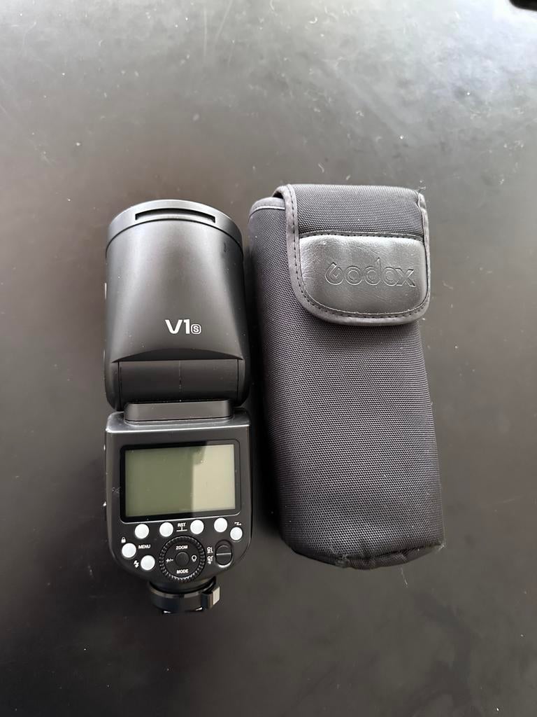 Godox V1s met Godox X3s trigger, Ophalen of Verzenden, Zo goed als nieuw, Overige merken, Kantelbaar