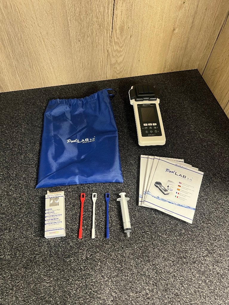 Pool Lab 2.0 digitale watertester voor zwembad en spa, Ophalen of Verzenden, Zo goed als nieuw, Overige typen