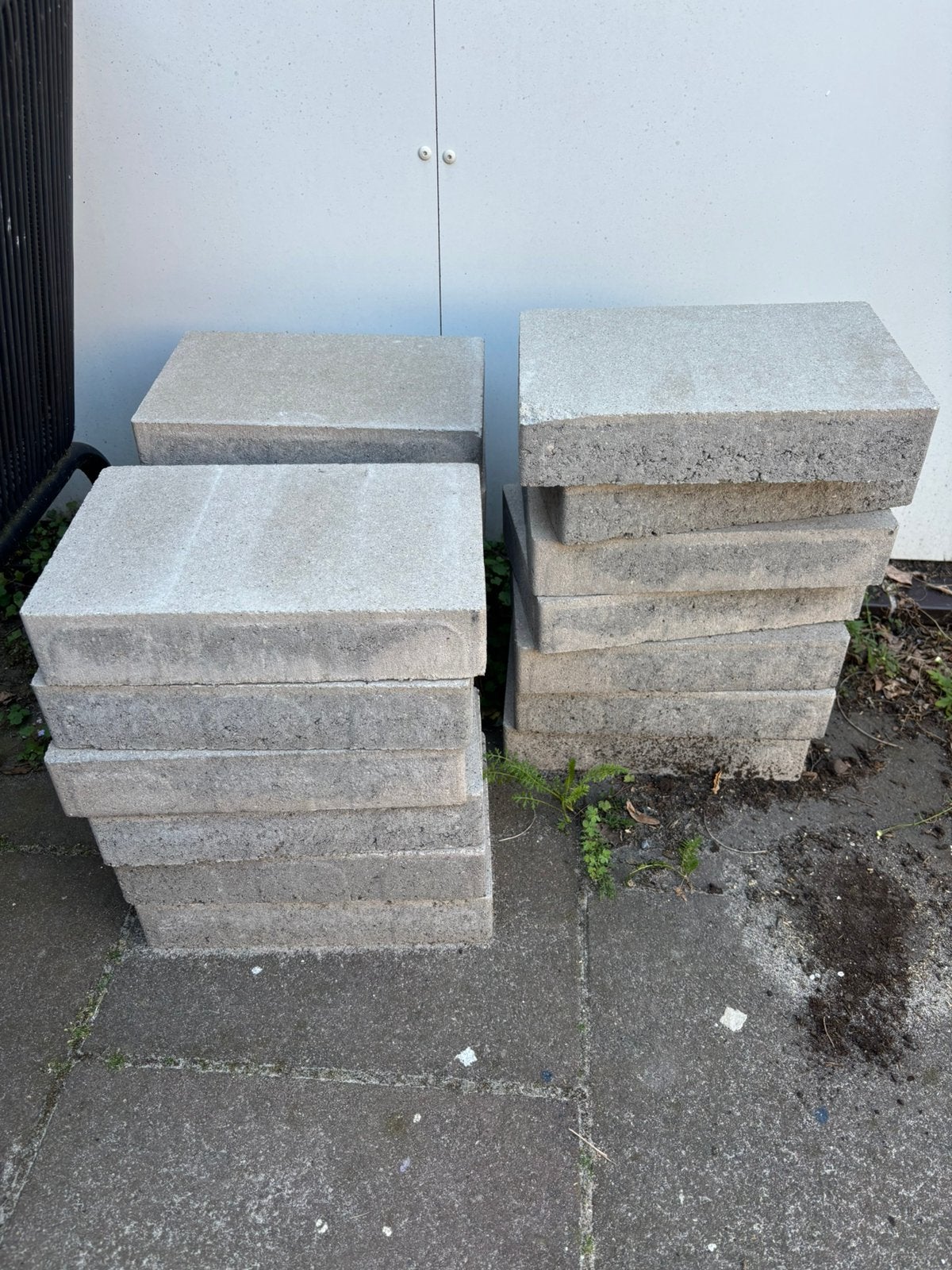 Gecoate betonnen tegels (20x30x6cm), Tuin en Terras, Tegels en Klinkers, Ophalen, Nieuw, Beton, Gecoat