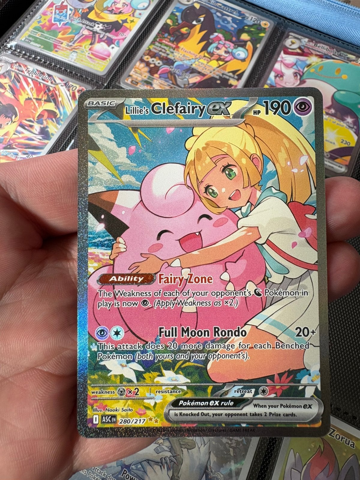 Lillie’s Clefairy en Steven’s Metagross Ascended Heroes, Ophalen of Verzenden, Zo goed als nieuw, Meerdere kaarten