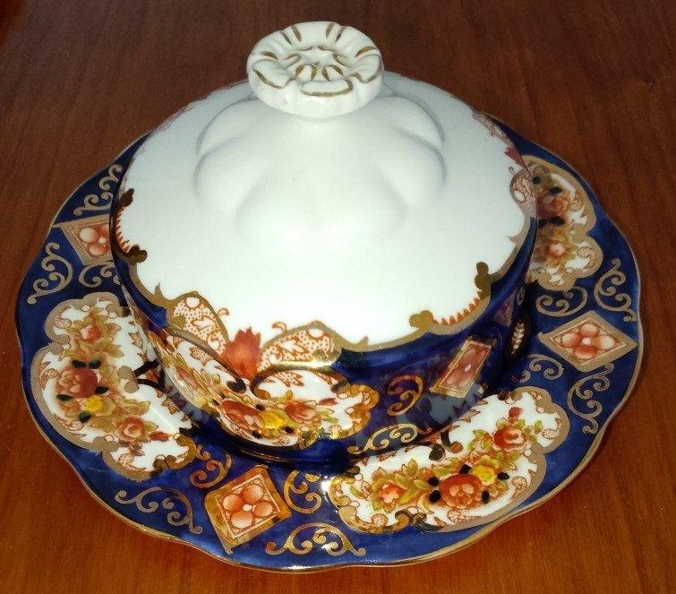 Royal albert heirloom prachtige ronde botervloot, Ophalen of Verzenden