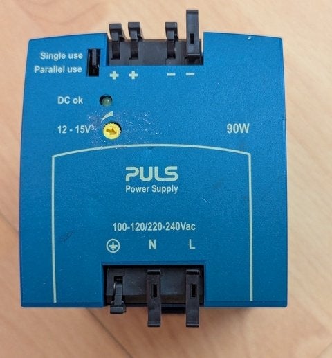 PULS voeding 12-15V 90W, Ophalen of Verzenden, Gebruikt