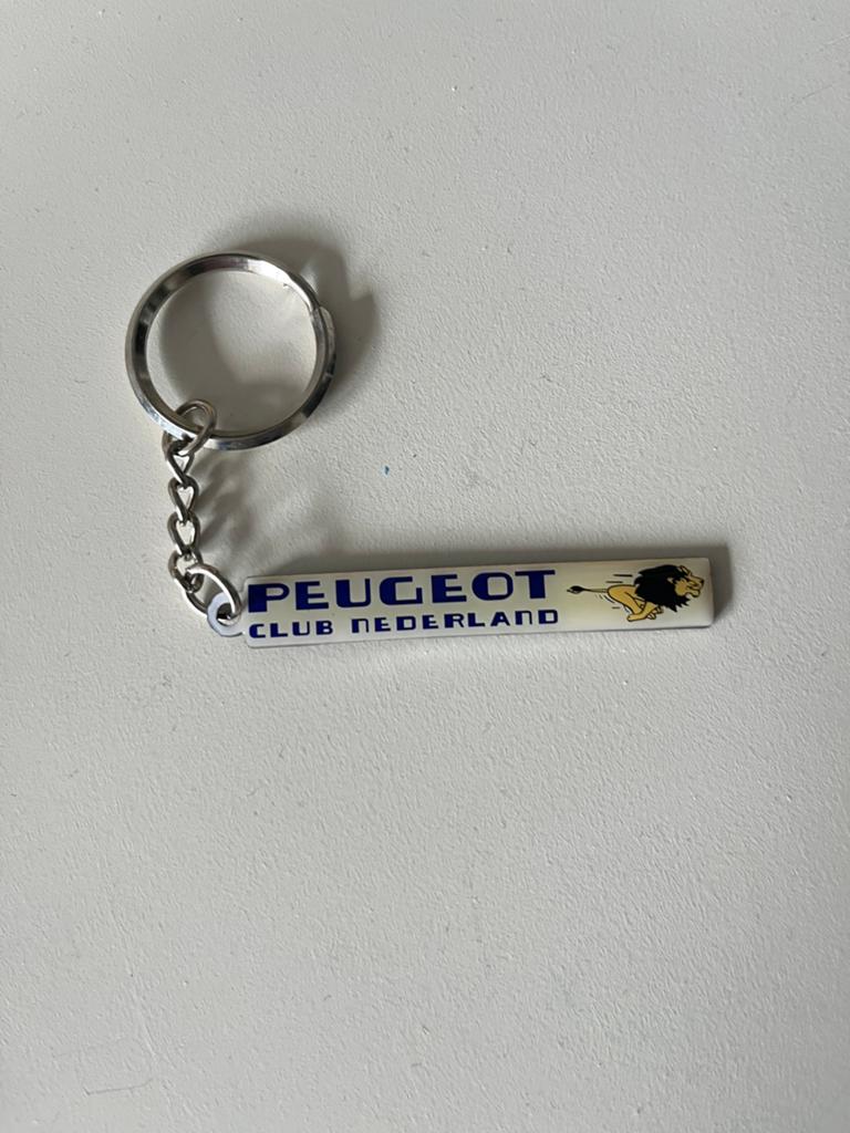 Peugeot club Nederland sleutelhanger nieuw, Verzamelen, Sleutelhangers, Ophalen of Verzenden, Nieuw, Merk