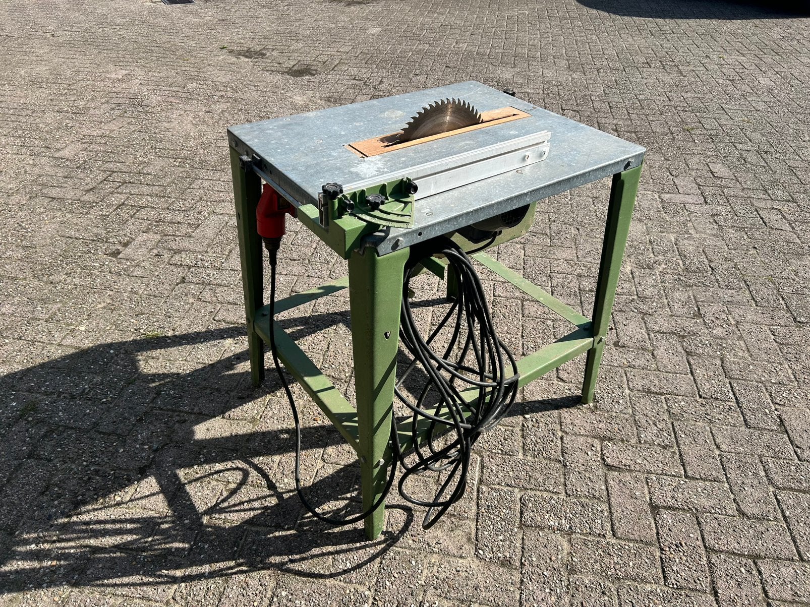 Tafelzaag Elektra Beckum 4470 Meppen - 230 Volt, Doe-het-zelf en Verbouw, Ophalen, Gebruikt, Cirkelzaag, 70 mm of meer