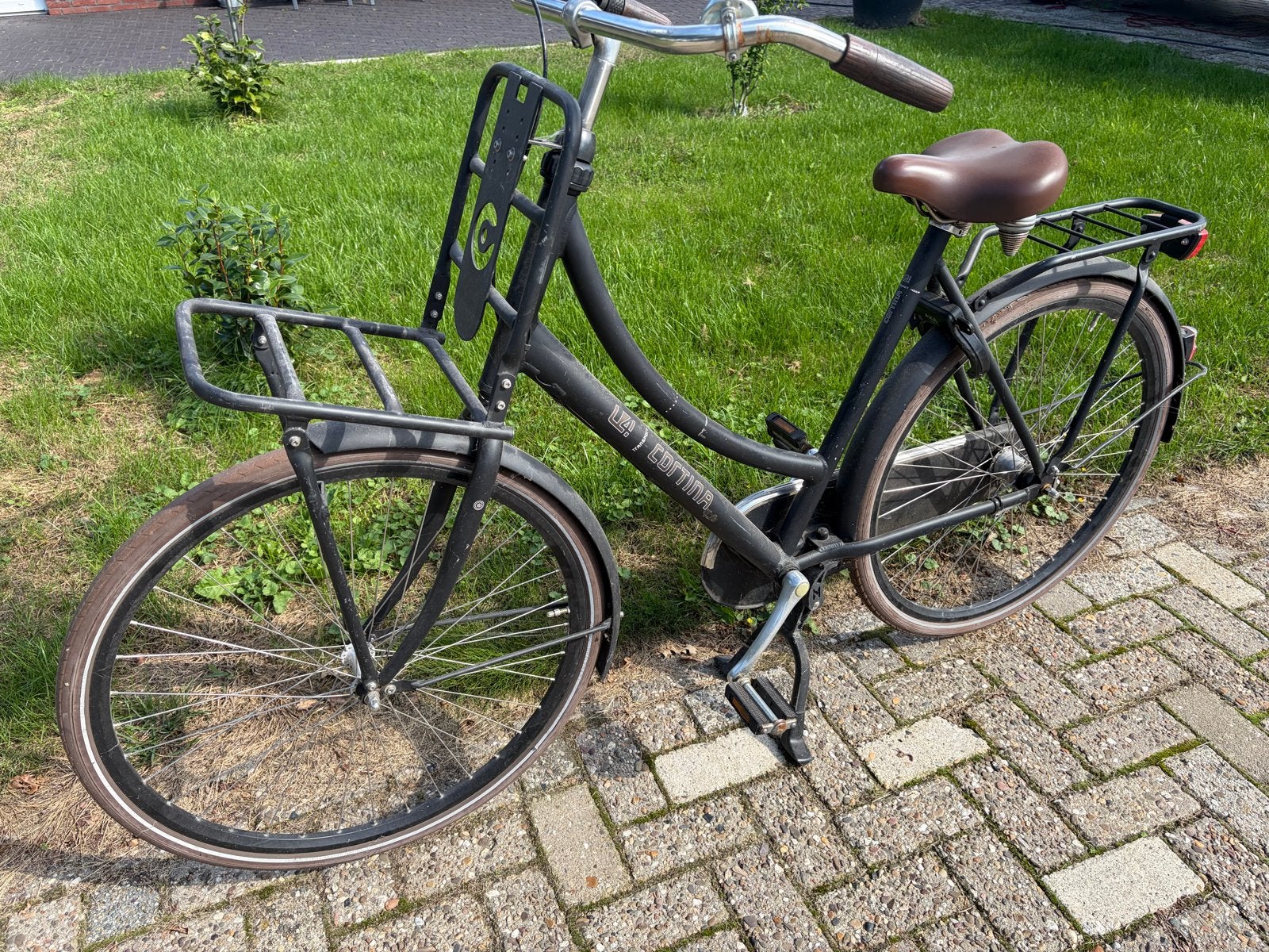 Cortina Transportfiets Dames - Zwart