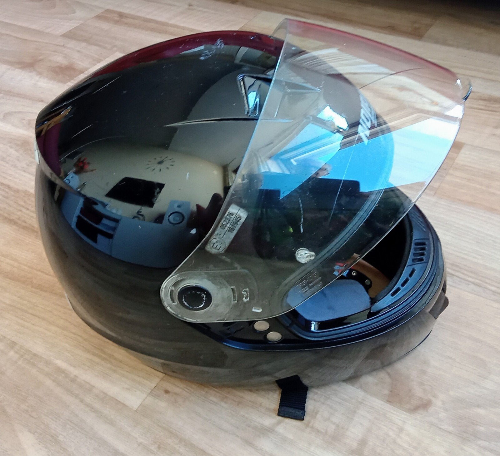 een zwarte Nolan integraalhelm in maat M., Ophalen, Gebruikt, Medium, Nolan