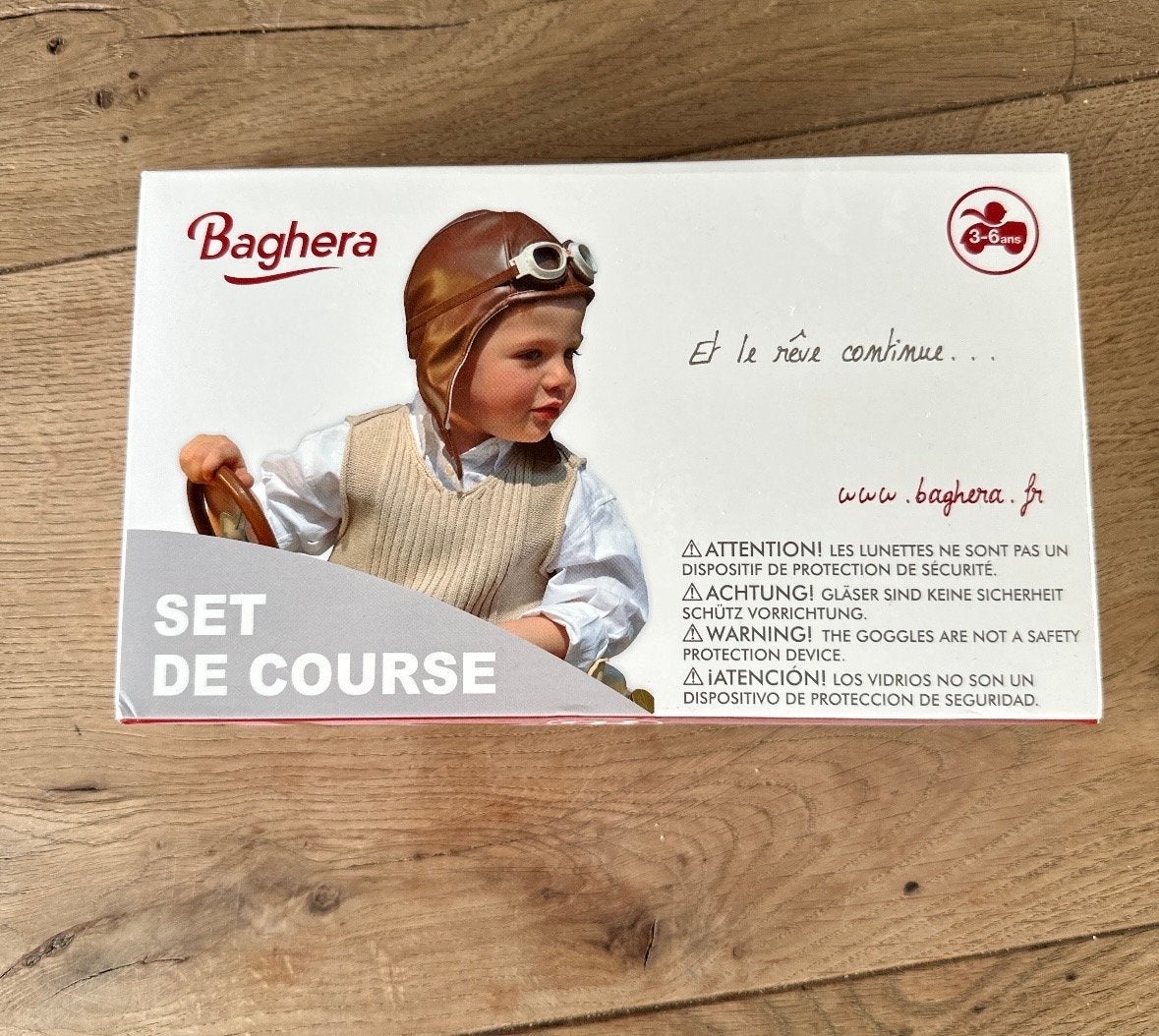 Baghera Race Kit - Vintage Pilotenset voor Kinderen, Ophalen of Verzenden, Nieuw, Jongen of Meisje