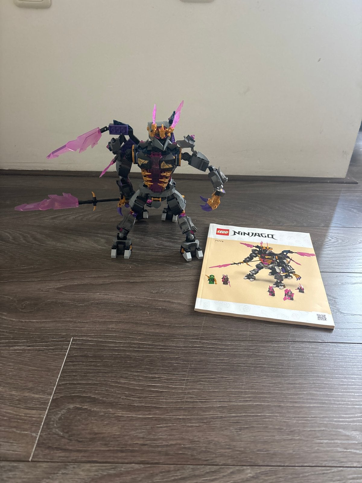 Lego Ninjago 71772 De Kristalkoning (excl. minifiguren), Ophalen, Gebruikt, Lego, Compleet