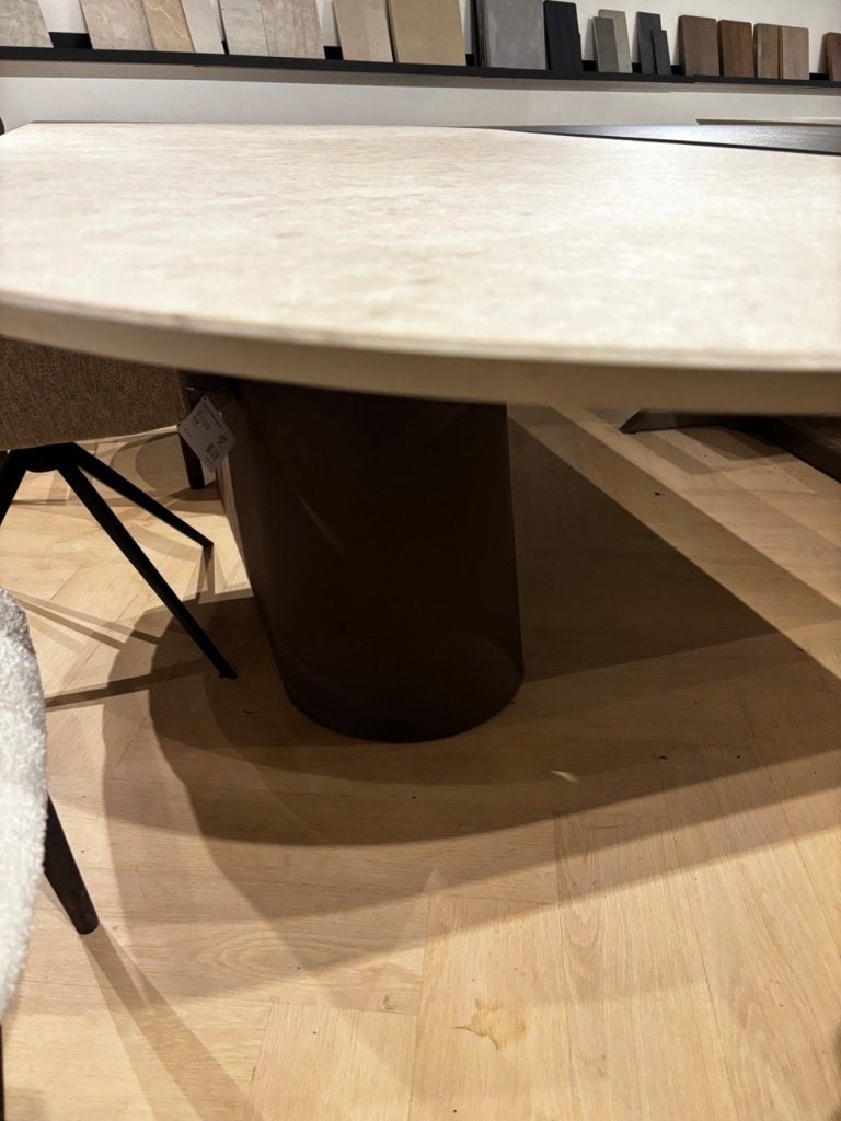 Elegante Hermitage Arena keramiek eettafel | Kas20, Huis en Inrichting, Ophalen, 100 tot 150 cm, 200 cm of meer, Zo goed als nieuw
