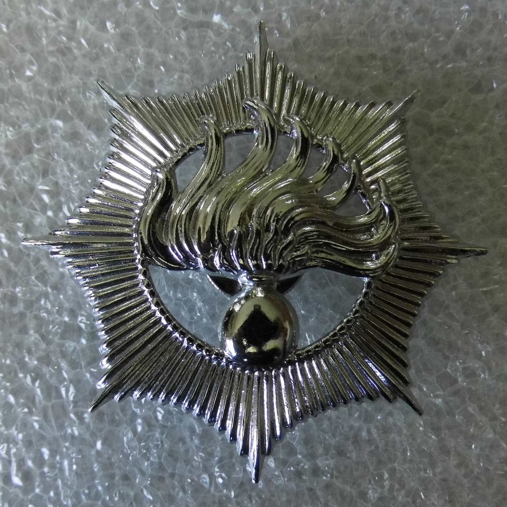 Oud metalen embleem Rijkspolitie, Verzamelen, Verzenden, Overige soorten, Nederland, Embleem of Badge