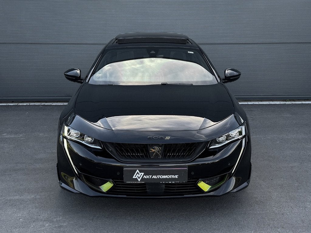 Peugeot 508 1.6 Hybrid PSE, Pano, Massage, Nightvision, ACC,, Automaat, 745 kg, Gebruikt, 4 cilinders