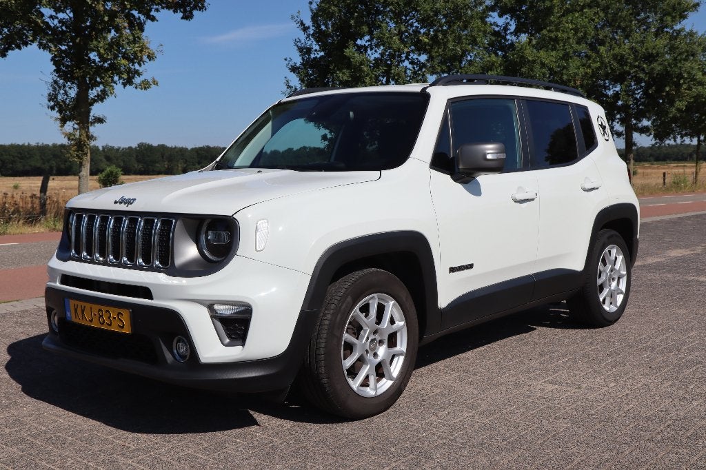 Jeep Renegade 1.0T 120pk 2019 Adaptive Cruise, Carplay enz., Auto's, Voorwielaandrijving, 1250 kg, 1295 kg, Leder en Stof