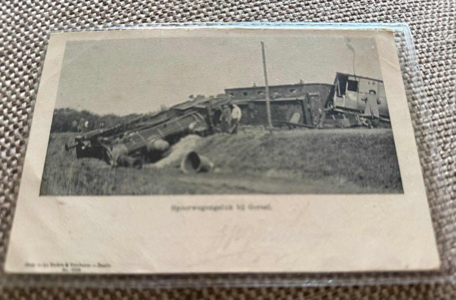 Treinongeluk Gorssel – Joppe 22 maart 1902, Ophalen of Verzenden, Voor 1920, Overijssel