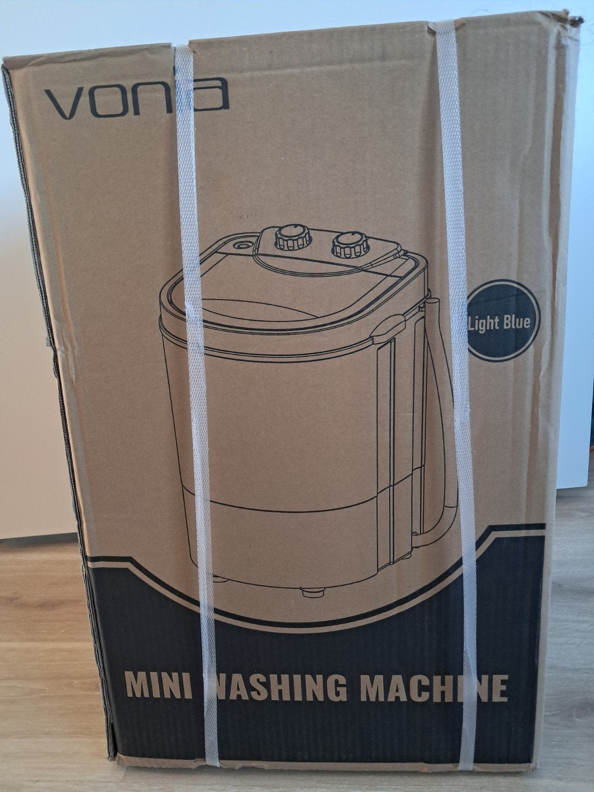 Nieuwe Vona Mini Wasmachine met Centrifuge - Ongeopend, Witgoed en Apparatuur, Ophalen, Nieuw
