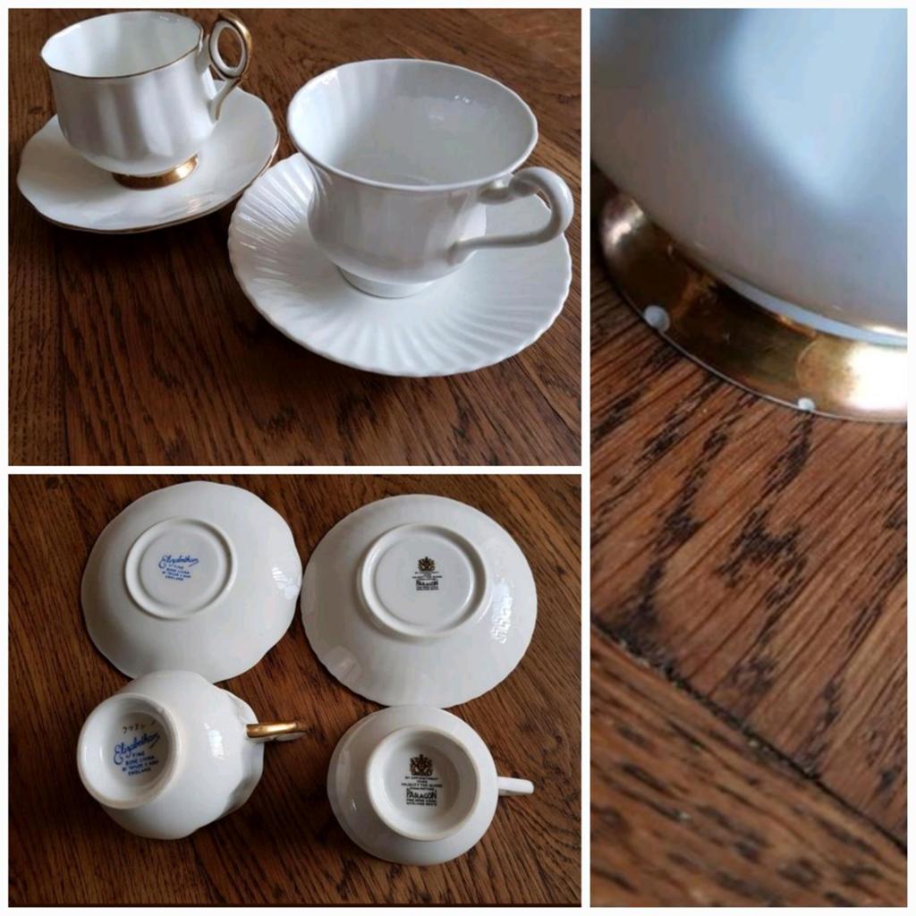 2 kop en schotels. Vintage., Ophalen of Verzenden
