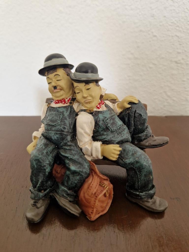 Laurel en Hardy, Verzamelen, Beelden en Beeldjes, Ophalen of Verzenden