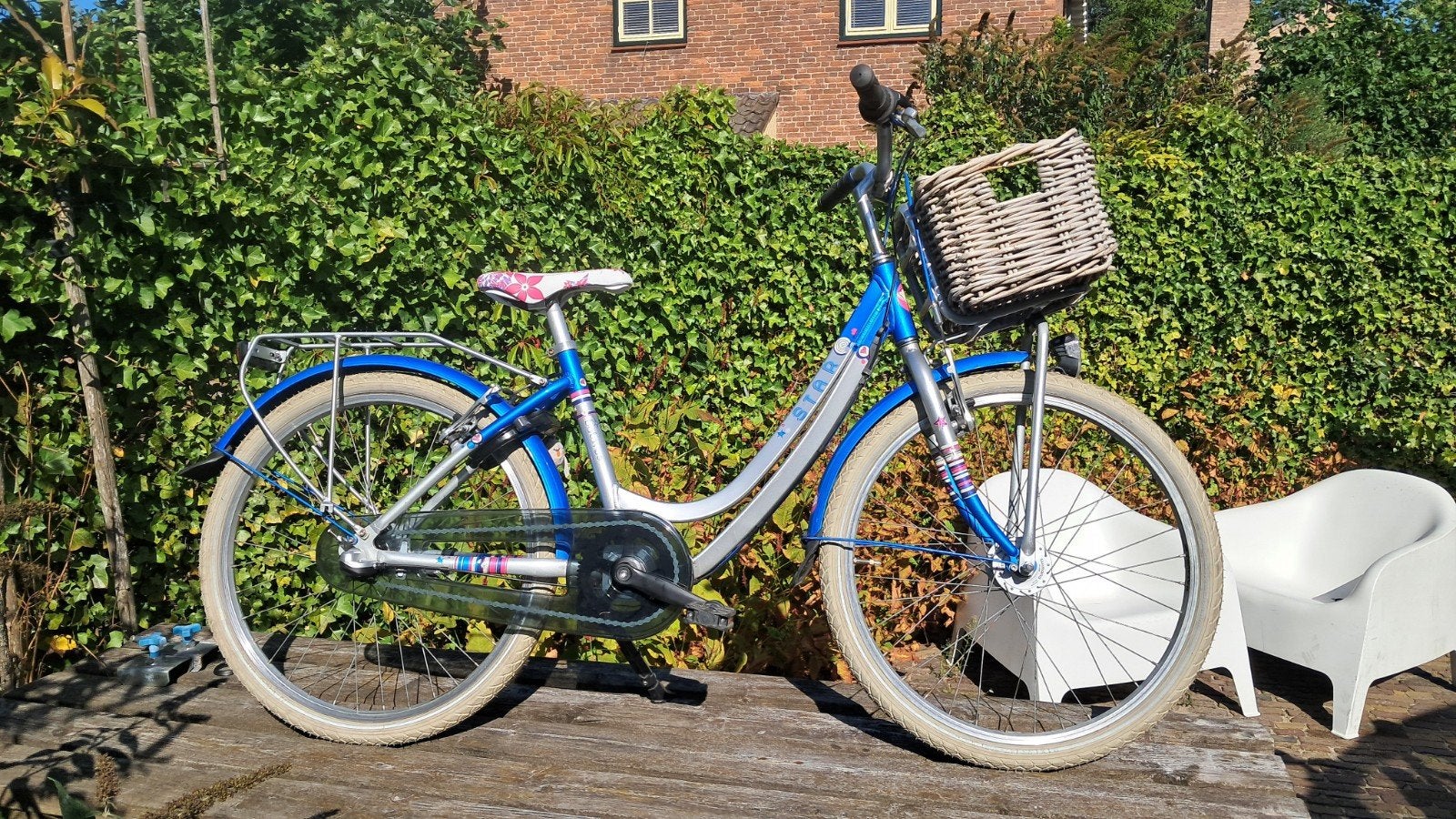 Batavus Star meisjesfiets 24 inch  in zeer mooie staat, Fietsen en Brommers, Ophalen, Terugtraprem, 24 inch, Batavus