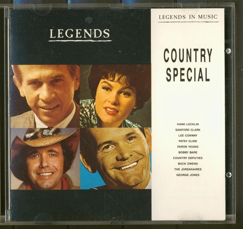 LEGENDS COUNTRY SPECIAL CD-61 jdu, Verzenden, Zo goed als nieuw