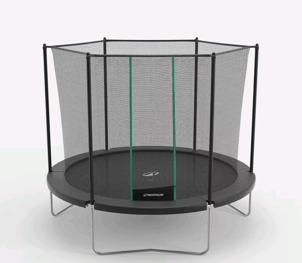 Decathlon Trampoline 300 Veiligheidsnet met palen, Ophalen, Nieuw