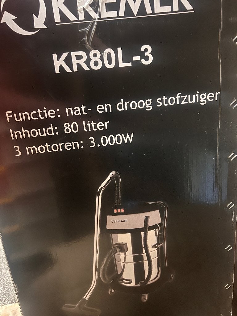 kremer stofzuiger, Doe-het-zelf en Verbouw, Ophalen, Nieuw, Overige typen, Overige merken